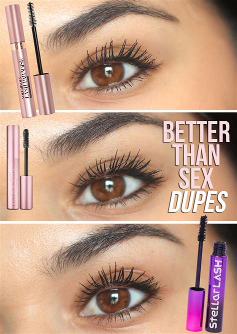 better than sex mascara dupe